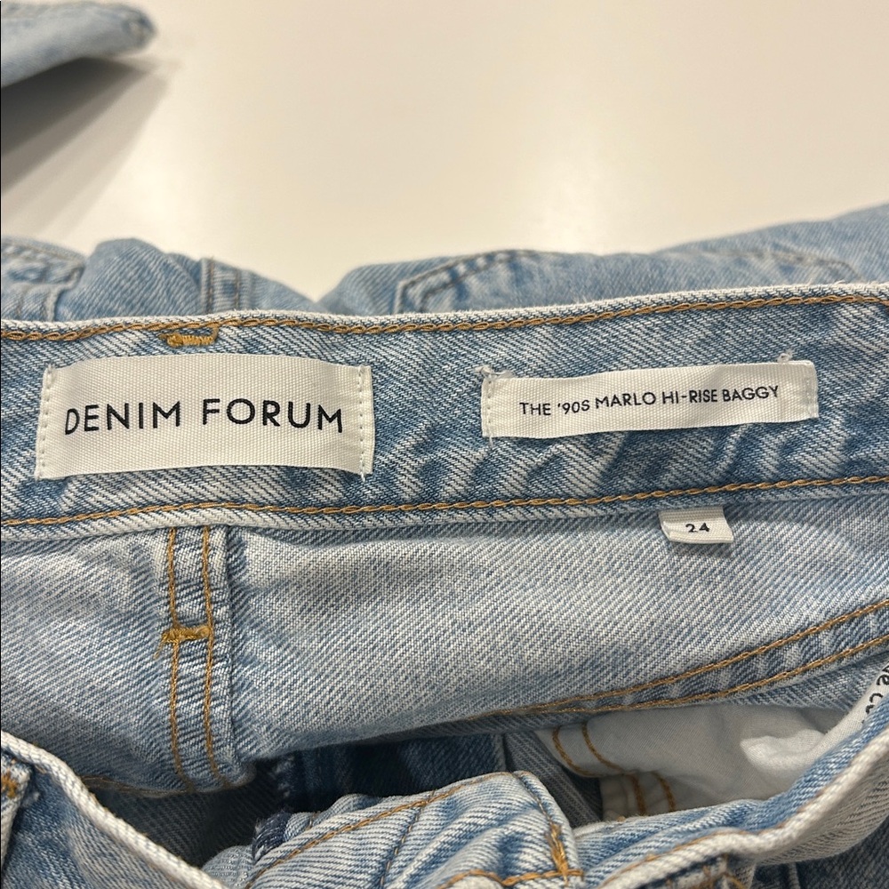 Denim Forum The ‘90s Marlo High-Rise Baggy Jean - Picture 5 of 8
